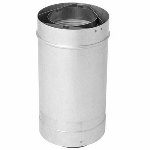Rheem 24 in. Stainless Steel Concentric Straight Vent Grey RTG20151C-1